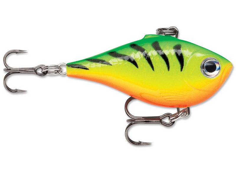 Rapala Ultra Light Rippin Rap GT. Potápivá bez lopatková ultralehká nástraha vytváří pod vodou intenzivní vibrační pohyb. V těle je integrované chrastítko, které při pohybu vydává chrastivé zvuky a vibrace, jež se šíří vodou. Tělíčko s tvarovanými šupinami, vybavené dvěma trojháčky, můžete použít i při vertikálním jiggingu.