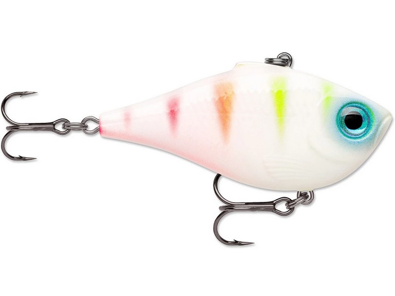Rapala Ultra Light Rippin Rap. Potápivá bez lopatková ultralehká nástraha vytváří pod vodou intenzivní vibrační pohyb. V těle je integrované chrastítko, které při pohybu vydává chrastivé zvuky a vibrace, jež se šíří vodou. Tělíčko s tvarovanými šupinami, vybavené dvěma trojháčky, můžete použít i při vertikálním jiggingu. 