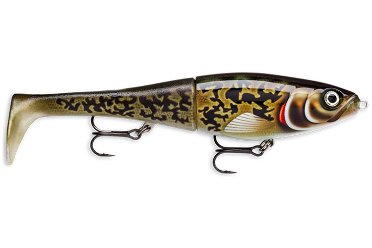 Rapala X Rap Peto je mimořádně odolná dvoudílná nástraha s plastovým tělíčkem z ABS a měkkým ocasem z PVC.Jedná se o pomalu potápivou nástrahu s krátkým nořítkem,citlivou akcí se širokými trhavými pohyby do stran a kolébáním tělíčka