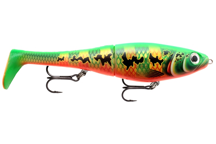 Rapala X Rap Peto PCK je mimořádně odolná dvoudílná nástraha s plastovým tělíčkem z ABS a měkkým ocasem z PVC.Jedná se o pomalu potápivou nástrahu s krátkým nořítkem,citlivou akcí se širokými trhavými pohyby do stran a kolébáním tělíčka