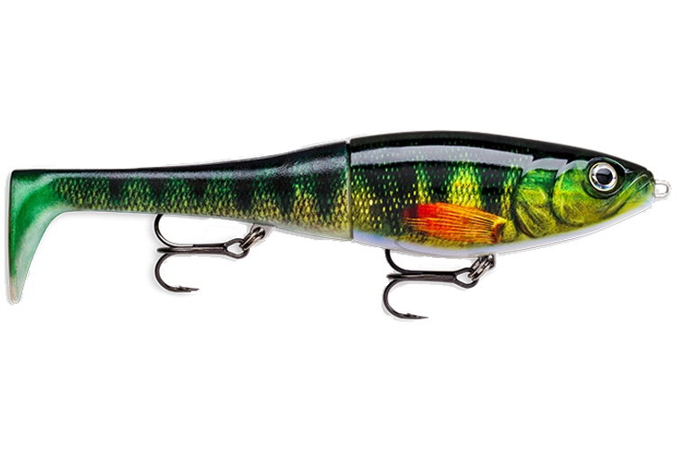Rapala X Rap Peto PEL je mimořádně odolná dvoudílná nástraha s plastovým tělíčkem z ABS a měkkým ocasem z PVC.Jedná se o pomalu potápivou nástrahu s krátkým nořítkem,citlivou akcí se širokými trhavými pohyby do stran a kolébáním tělíčka