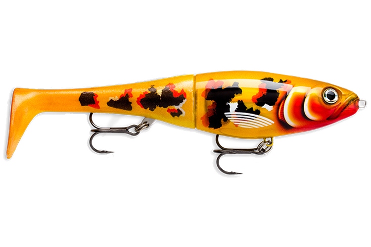 Rapala X Rap Peto URK je mimořádně odolná dvoudílná nástraha s plastovým tělíčkem z ABS a měkkým ocasem z PVC.Jedná se o pomalu potápivou nástrahu s krátkým nořítkem,citlivou akcí se širokými trhavými pohyby do stran a kolébáním tělíčka