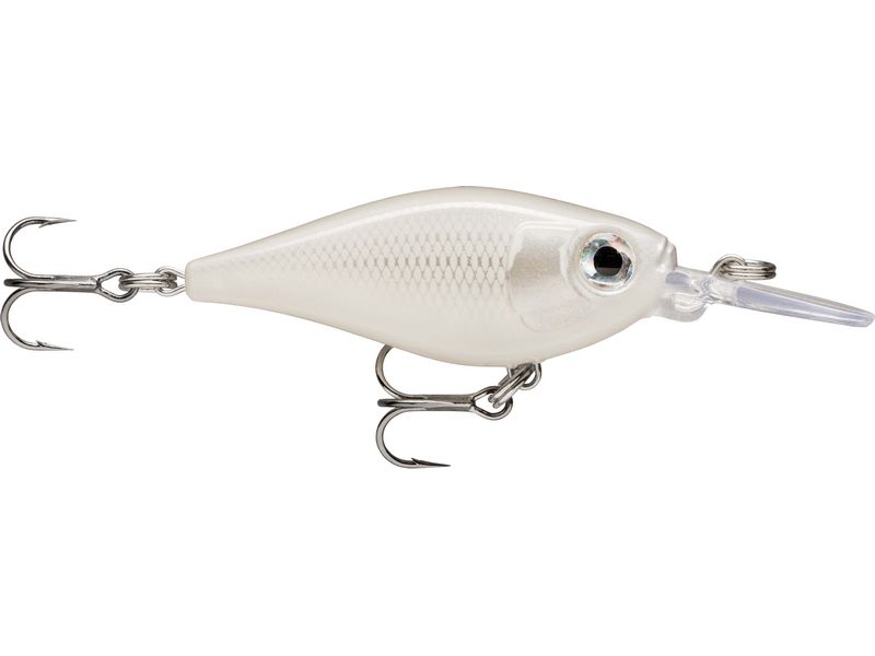 Rapala X-Light Shad 04_PW. Díky svému aerodynamickému designu a objemu X-Light Shad umožňuje daleké a přesné nahazování. Jakmile je ve vodě, ponoří se do cílové hloubky a svým zvukovým systémem signalizuje dravcům, že je čas na večeři.