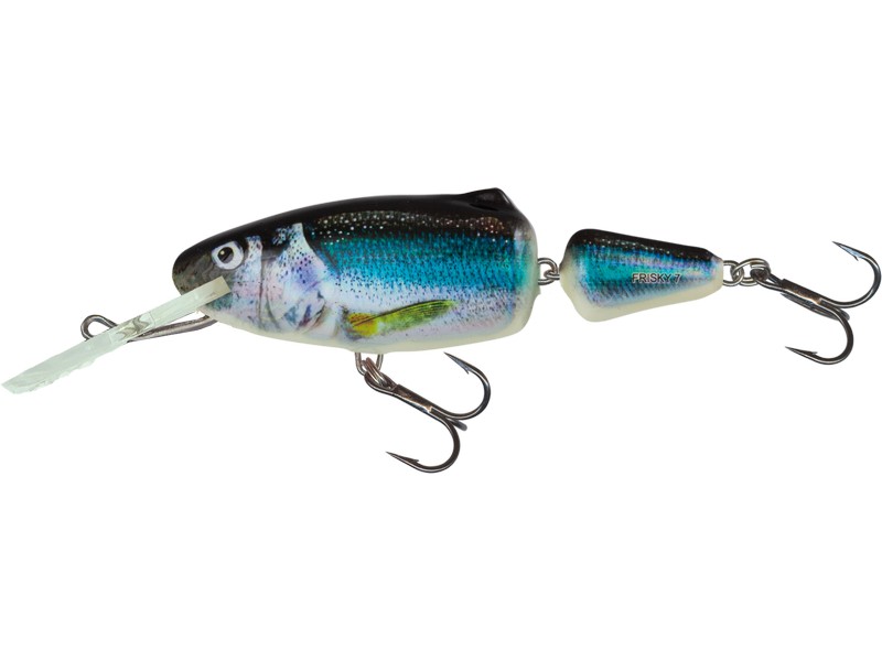 🎯 Salmo Frisky 07 DR Holo Smelt – plovoucí wobler do větších hloubek. Salmo Frisky 07 DR je plovoucí wobler, který vznikl po dlouhém vývoji a testování s cílem dosáhnout ideální rovnováhy hydro a aerodynamických vlastností.