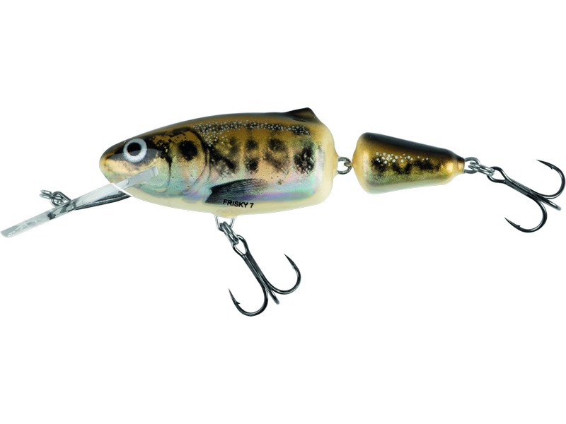 🎯 Salmo Frisky 07 DR Holographic Muted Minnow – plovoucí wobler do větších hloubek. Salmo Frisky 07 DR je plovoucí wobler, který vznikl po dlouhém vývoji a testování s cílem dosáhnout ideální rovnováhy hydro a aerodynamických vlastností.