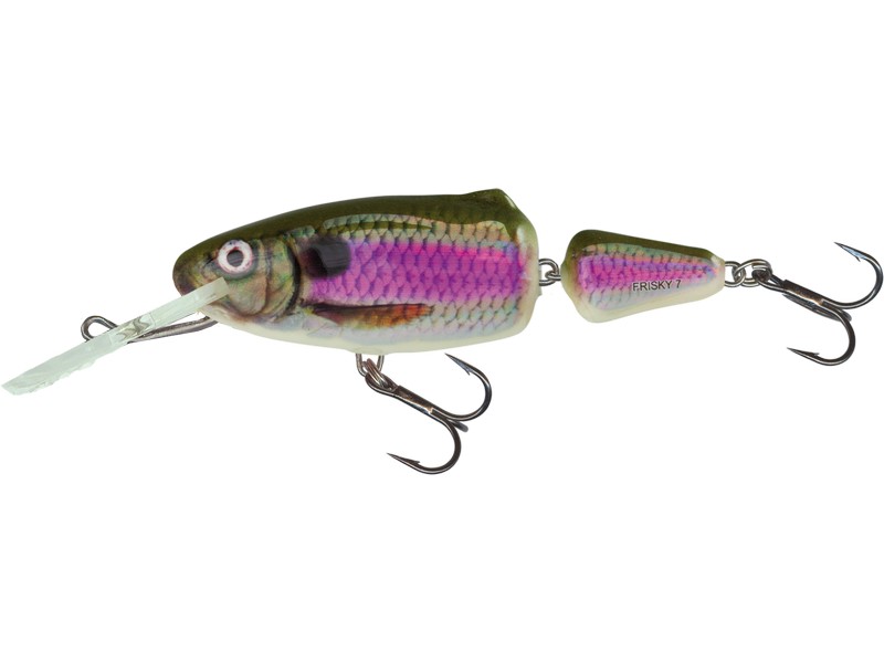 🎯 Salmo Frisky 07 DR Spot Bait – plovoucí wobler do větších hloubek. Salmo Frisky 07 DR je plovoucí wobler, který vznikl po dlouhém vývoji a testování s cílem dosáhnout ideální rovnováhy hydro a aerodynamických vlastností.