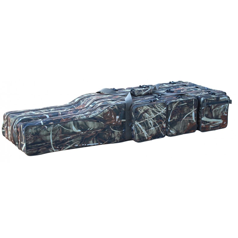 SURETTI Obal na pruty tříkomorový Camo