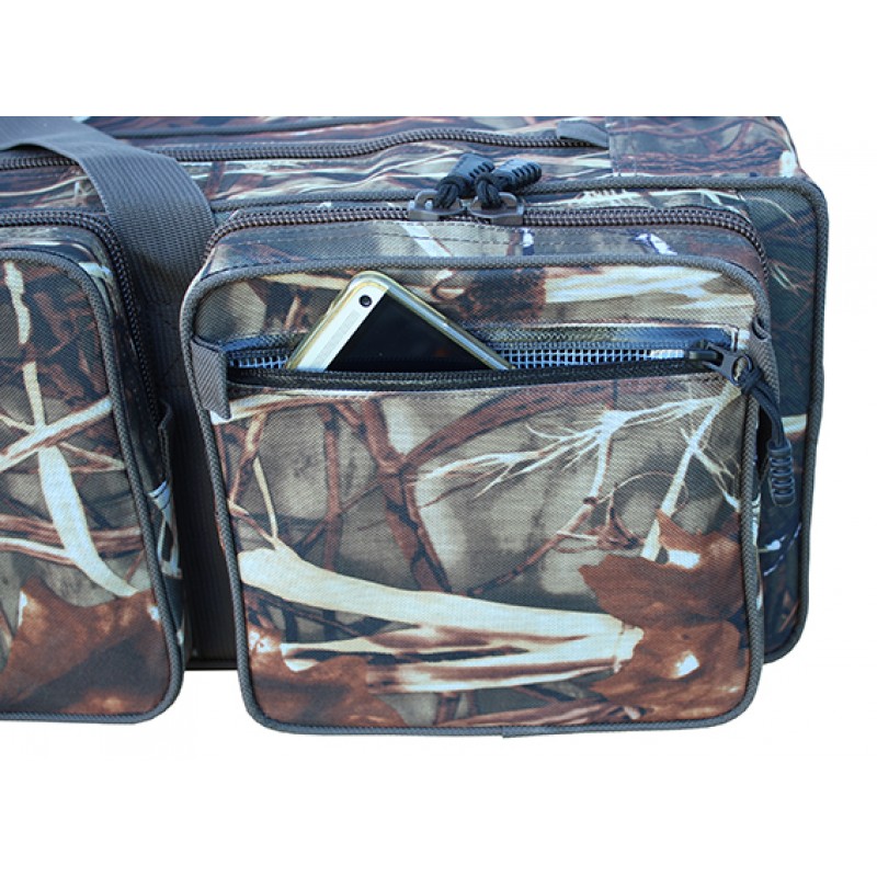SURETTI Obal na pruty tříkomorový Camo