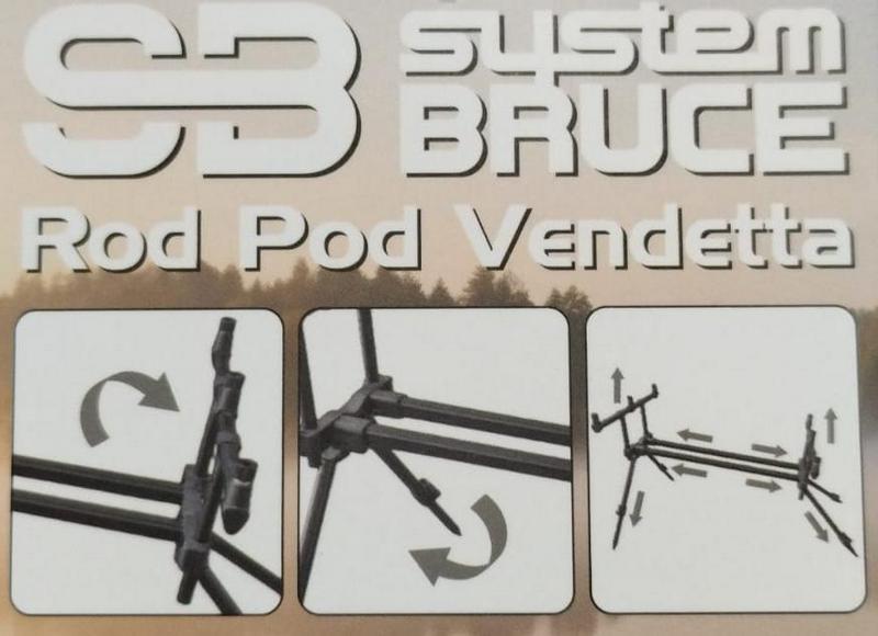 Suretti Rod Pod SB Vendetta - stabilní rybářský stojan s dvojitým rámem