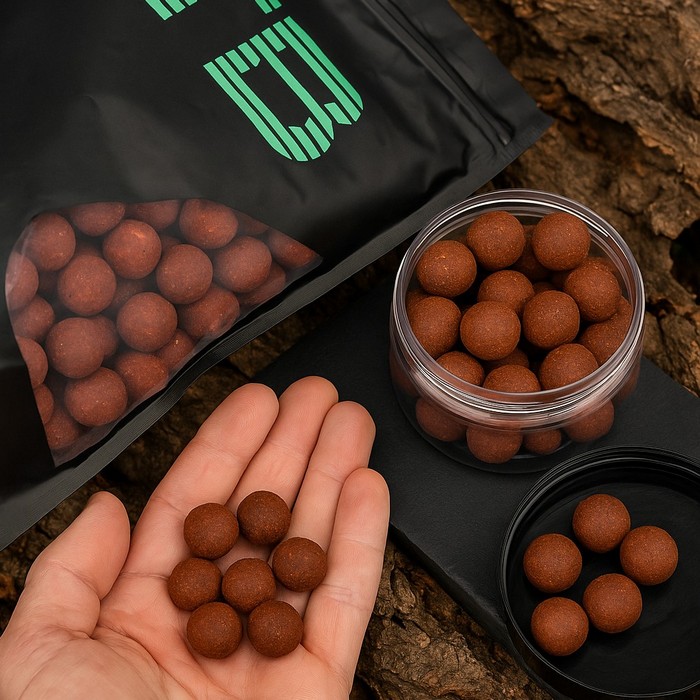 🎯 Boilie, které vydrží víc než jen pár hodin ve vodě. Tvrzené boilie (Hard) od TB Baits je ideální volbou pro místa s vysokým výskytem bílé ryby, raků nebo pro dlouhé výpravy, kdy potřebujete mít nástrahu aktivní co nejdéle. Díky své tvrdosti odolává rozkladu, ale zároveň si zachovává atraktivitu i vůni, která láká kapry i amury.