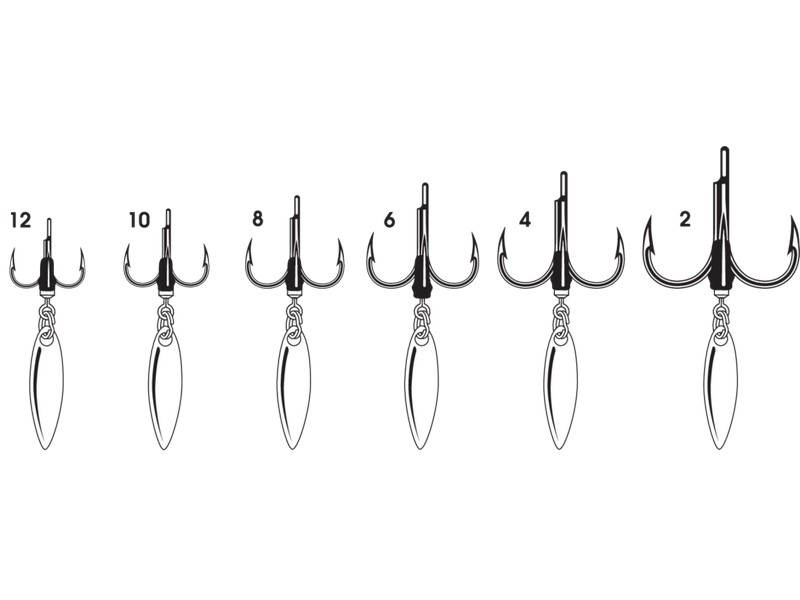 Trojháček VMC Bladed Hybrid Treble 7548BD