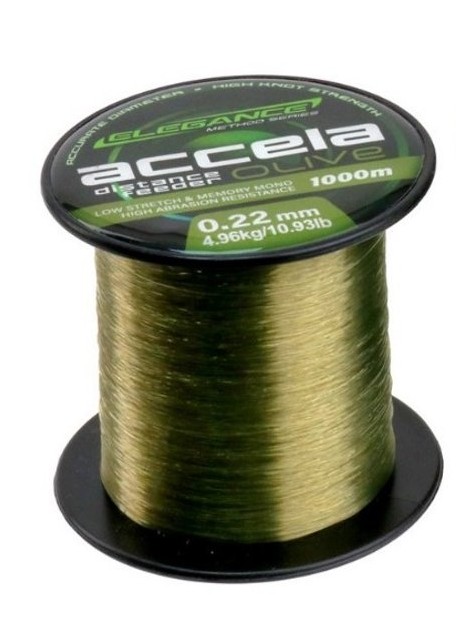 Vlasec Elegance method series Accela Distance Feeder Olive 1000m_0,22mm_4,96kg