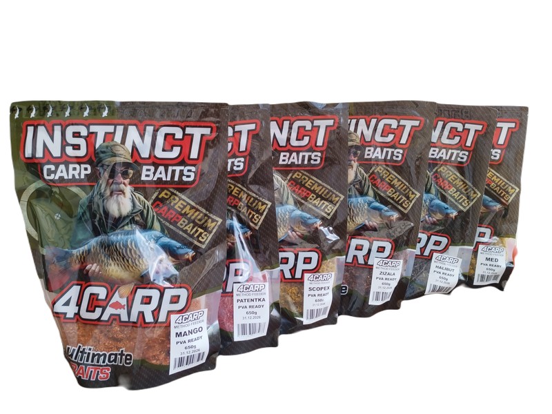 🐟 Vlhčené krmítkové směsi 4CARP Method Rychlá a efektivní cesta k úspěšnému lovu! Vlhčené krmítkové směsi 4CARP Method jsou připravené k okamžitému použití – stačí otevřít sáček a naplnit krmítko. Díky ideální konzistenci perfektně drží na method feederových krmítkách a zároveň jsou vhodné i do PVA punčošek a sáčků, což výrazně rozšiřuje jejich využití.  Obsahují pečlivě vybraný mix kvalitních surovin, které rychle lákají kaprovité ryby na lovné místo. Hodí se pro krátké vycházky i delší výpravy, a to během celého roku. Ideální volba pro rybáře, kteří chtějí u vody ušetřit čas a zároveň mít v rukou spolehlivý a účinný nástroj pro lov.  🎯 Klíčové výhody: ✅ Připravené k okamžitému použití  ✅ Ideální pro method feeder techniku  ✅ Vhodné i do PVA punčošek a sáčků  ✅ Vysoce atraktivní složení pro kaprovité ryby  ✅ Skvělé pro začátečníky i pokročilé  ⚠️ Upozornění: Určeno pouze pro ryby.
