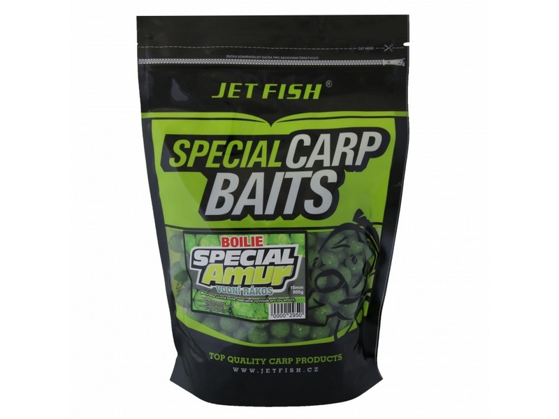 Boilie Jet Fish Special Amur_800g_16mm_Vodní rákos