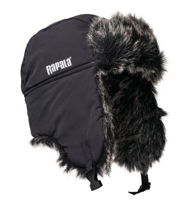 Zimní čepice Rapala Trapper Hat_černá