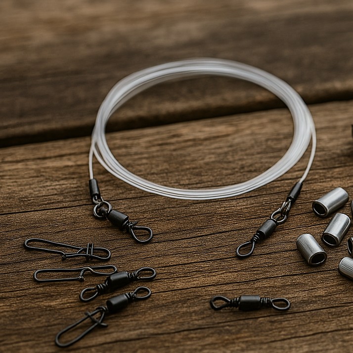 Rybářská lanka a příslušenství