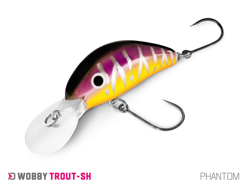 Delphin WOBBY TROUT-SH Phantom – wobler na dravce