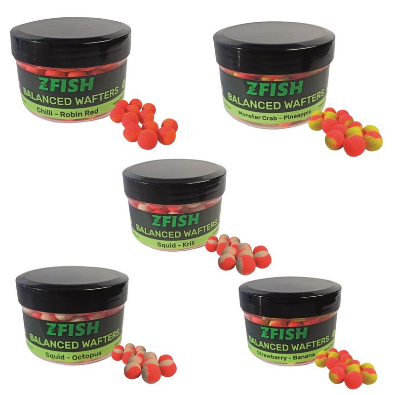 Zfish Vyvážené boilies Balanced Wafters_20g_8mm_Monster Crab-Ananas