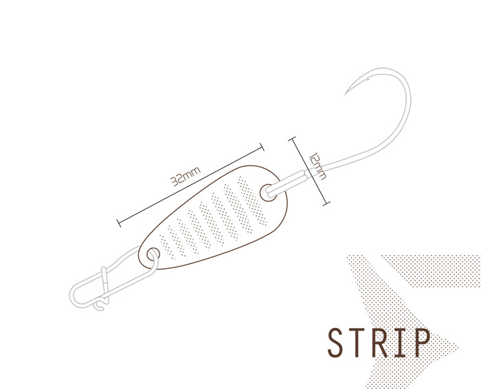 Plandavka Delphin Strip_2g_Hook #8_Tigera