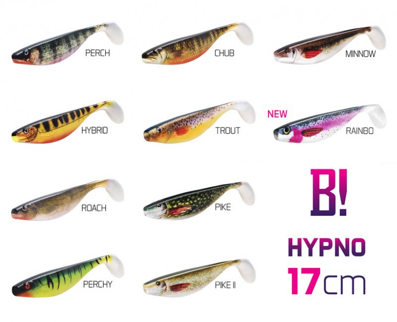 Umělá nástraha Bomb! Hypno 17cm_3D Pike II_2ks