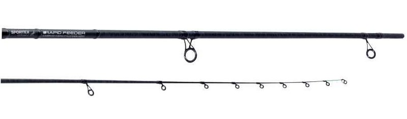 Prut Sportex Rapid Feeder Medium_360cm_80-150g_3díly