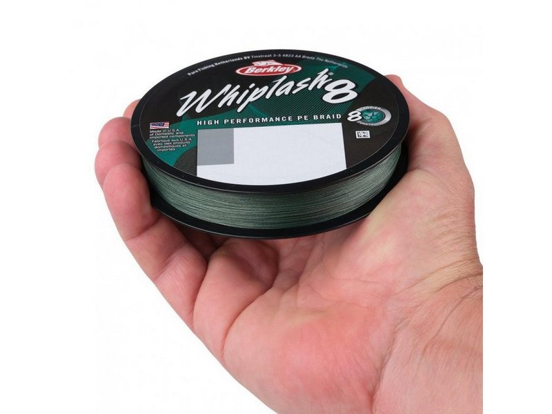 Šňůra Berkley Whiplash 8 Green 150m_0,25mm_39,7kg