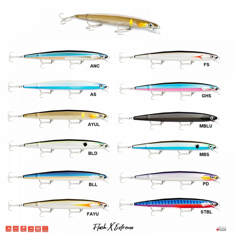 Wobler Rapala Flash-X Extremo 16_PLD