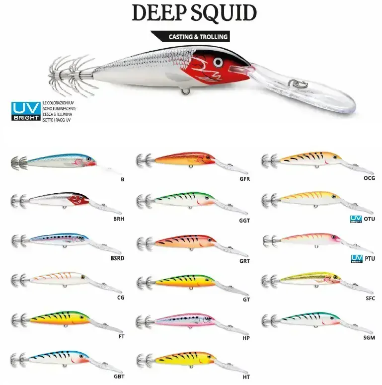 Wobler Rapala Deep Squid 09_PTU