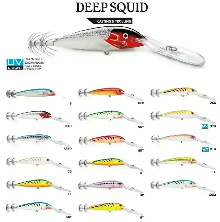 Wobler Rapala Deep Squid 09_FT