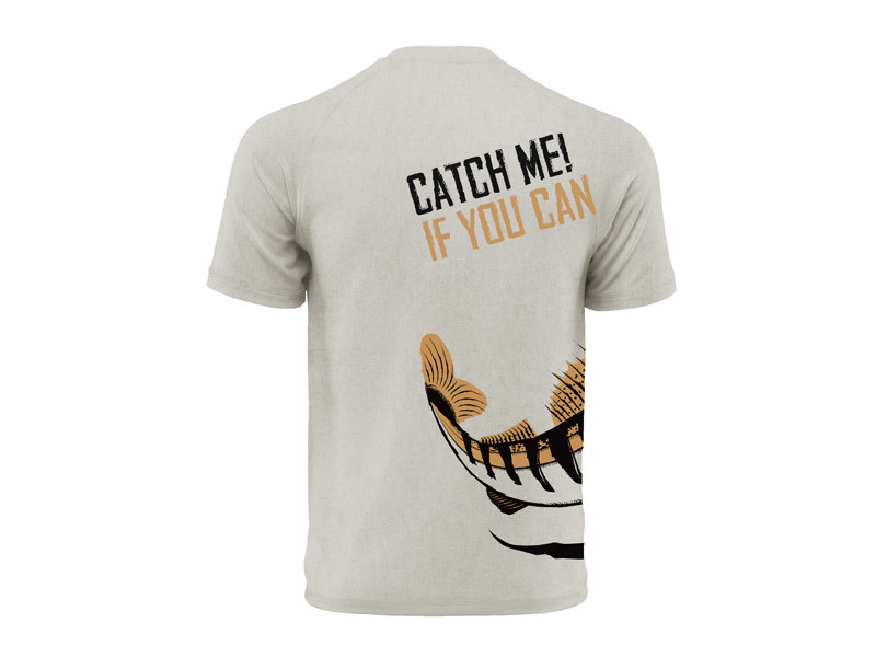 Tričko Delphin Catch me ! Candát - vel.2XL