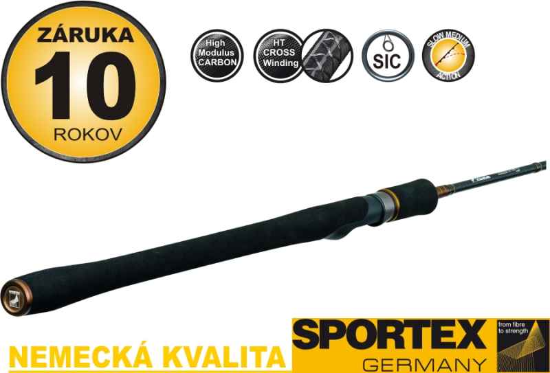 Prut Sportex Curve Spin_270cm_20g_2díly