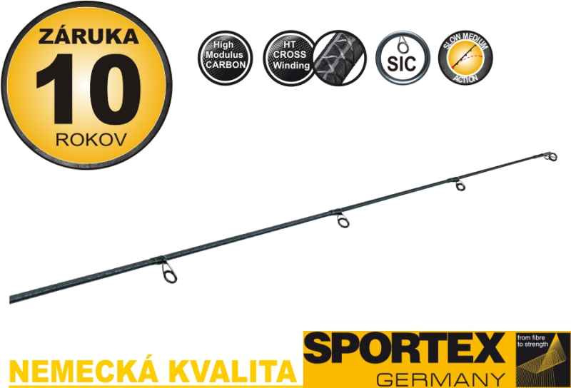 Prut Sportex Curve Spin_270cm_20g_2díly