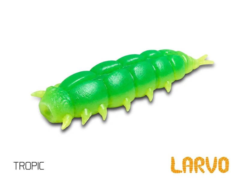 Delphin Umělá nástraha Larvo Cheese Tropic 3 cm 0,5 g - 15 ks