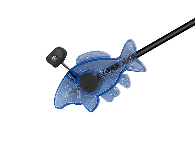 Signalizátor s ramínkem Delphin Carpy_modrý