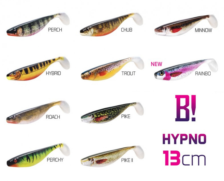 Umělá nástraha Bomb! Hypno 13cm_3D Pike_2ks