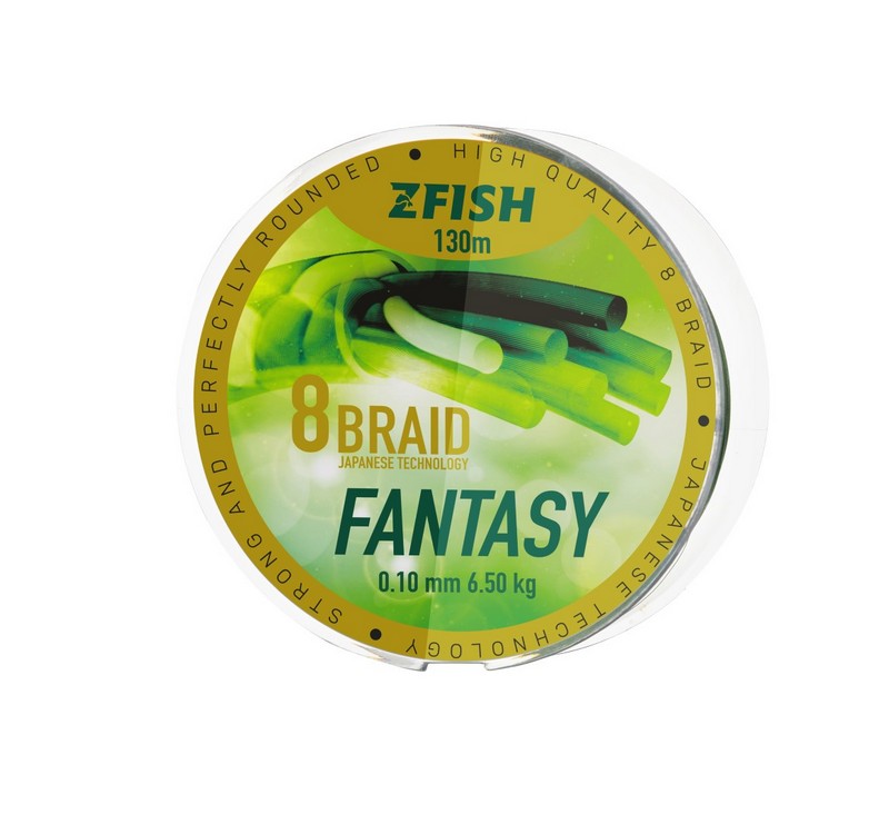 Zfish Šňůra Fantasy 8-Braid_130m_0,10mm_6,50kg