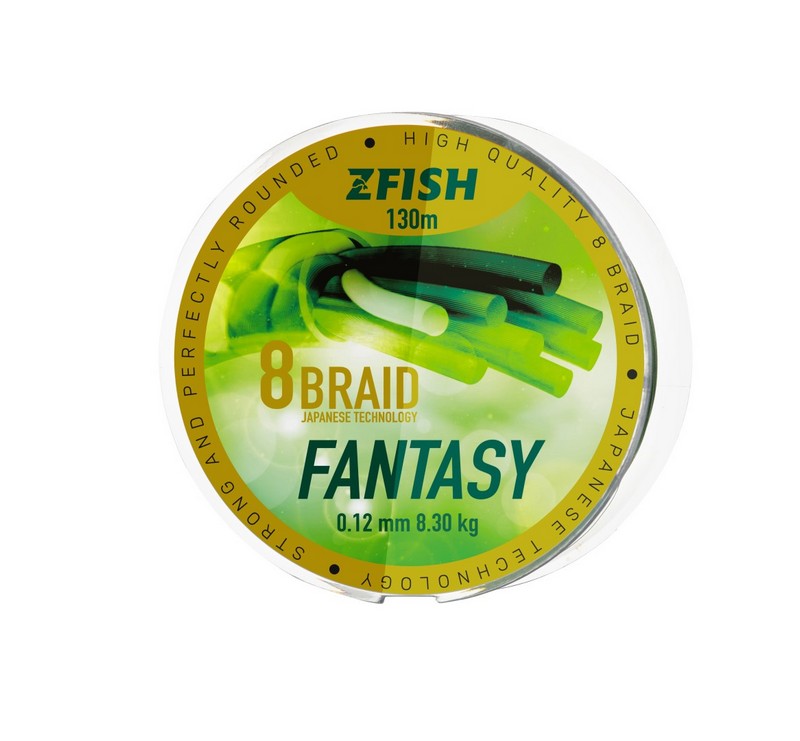 Zfish Šňůra Fantasy 8-Braid_130m_0,12mm_8,30kg