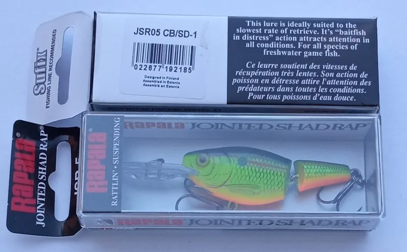 Wobler Rapala Jointed Shad Rap 05_CB/SD-1