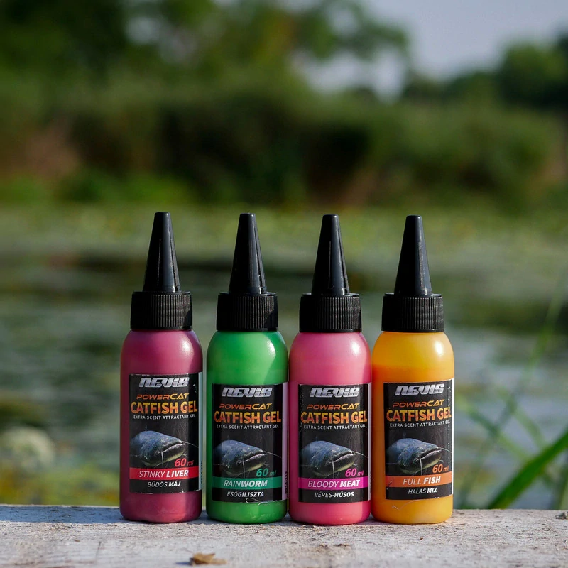 Posilovač pro lov sumců Stég Catfish Gel 60ml_Krvavé maso