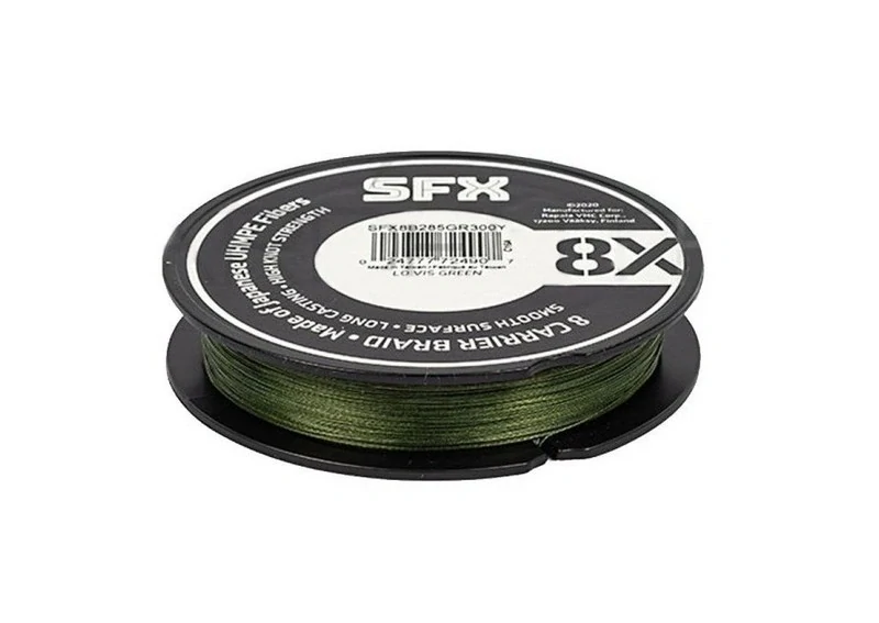 Pletená šňůra Sufix SFX 8X 135 m_0,128mm_7,3kg_tmavě zelená