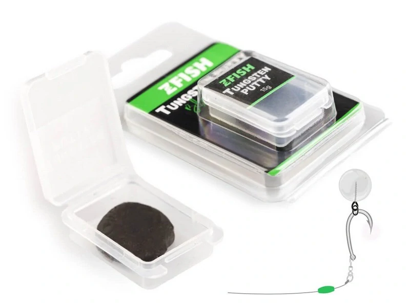 Zfish Plastické Olovo Tungsten Putty Black _15g