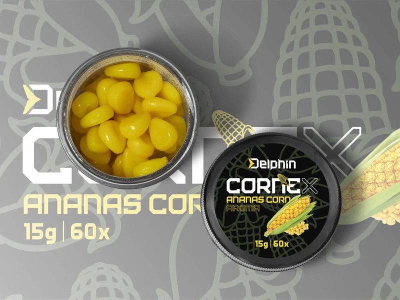 Delphin CorneX Pop Up Kukuřice - Ananas 60 ks