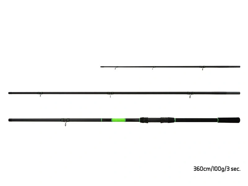 Prut Delphin Wasabi Feeder NXT 360 cm 100 g 3 díly
