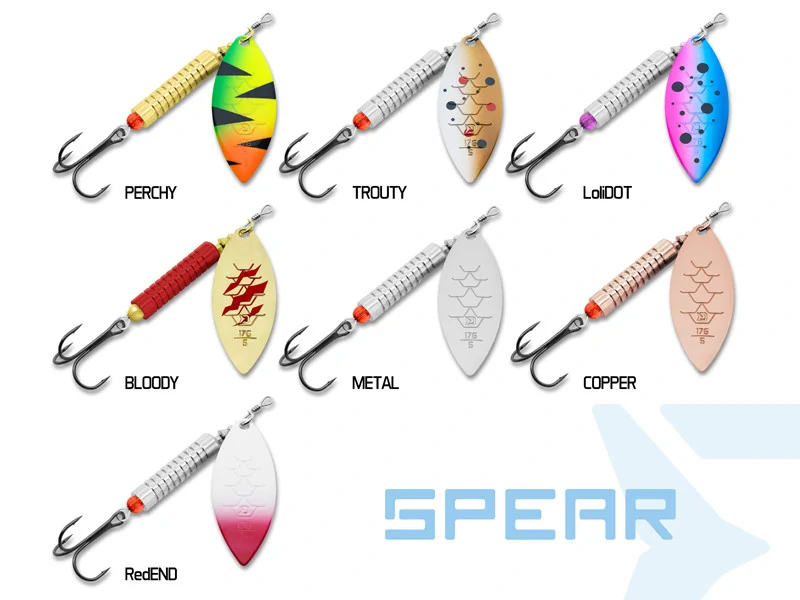 Delphin Rotačka SPEAR RedEND vel. 0 / 3 g