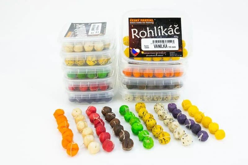 Český partikl Rohlíkáč Obalovaný med 40 g 10 mm