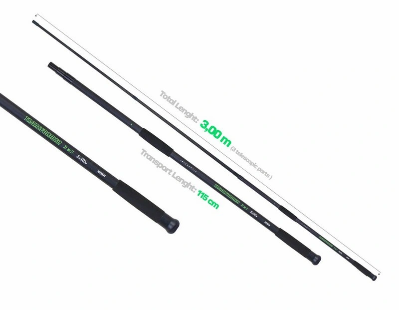 Zfish Podběráková tyč Transformer Landing Net Handle 3 m 3 díly