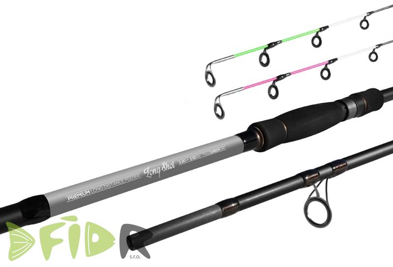 Prut DELPHIN Long Shot Feeder - 3,60m/3,5lbs /4 špičky