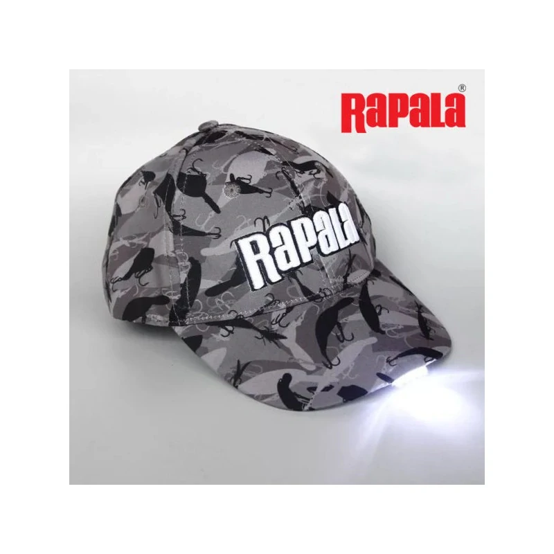 Kšiltovka Rapala 5 LED Cap