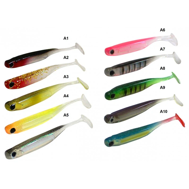 Gumová nástraha Zfish Minnow Shad A3_7,5cm_5ks