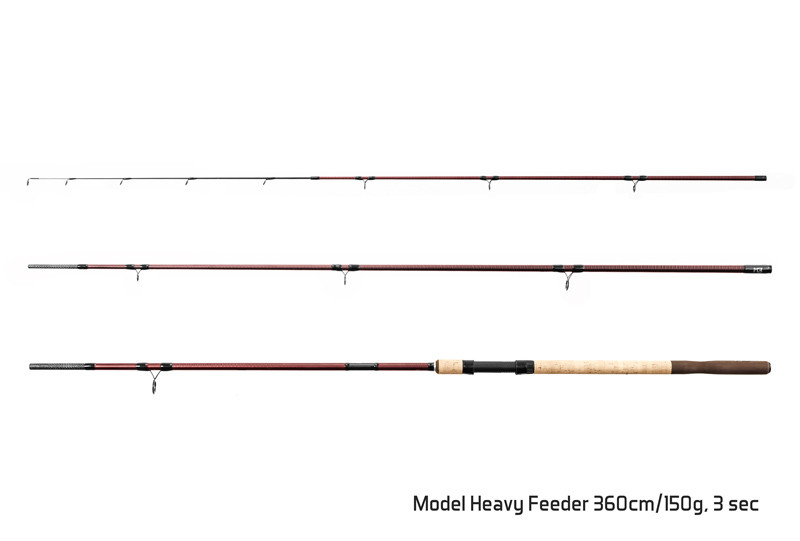 Prut Delphin Magma M3 Heavy Feeder_360cm_150g_3díly